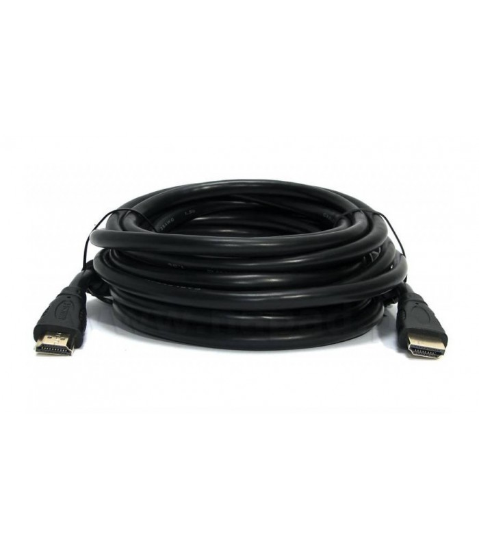 Kabel HDMI-HDM 10m Full HD v1.4 Gold 3D 4K DVBT 10M