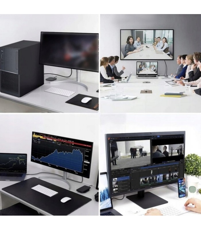 Kabel DisplayPort na DisplayPort 1,8m DP-DP Przewód 4K 1,8M