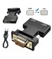 Konwerter HDMI do VGA + Audio Wtyk HDMI - Gniazdo VGA D-SUB