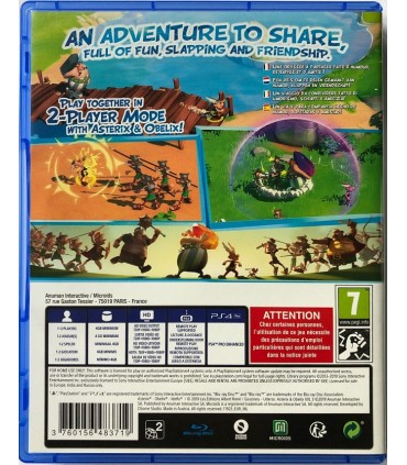 Asterix Obelix XXL 3 The Crystal Menhir PS4