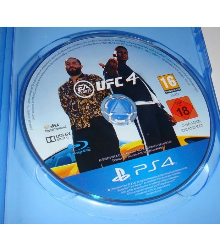 UFC 4 PS4 PS5 PL 