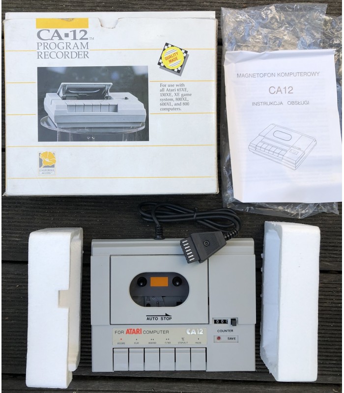 Magnetofon CA-12 do ATARI Program Recorder NOWY