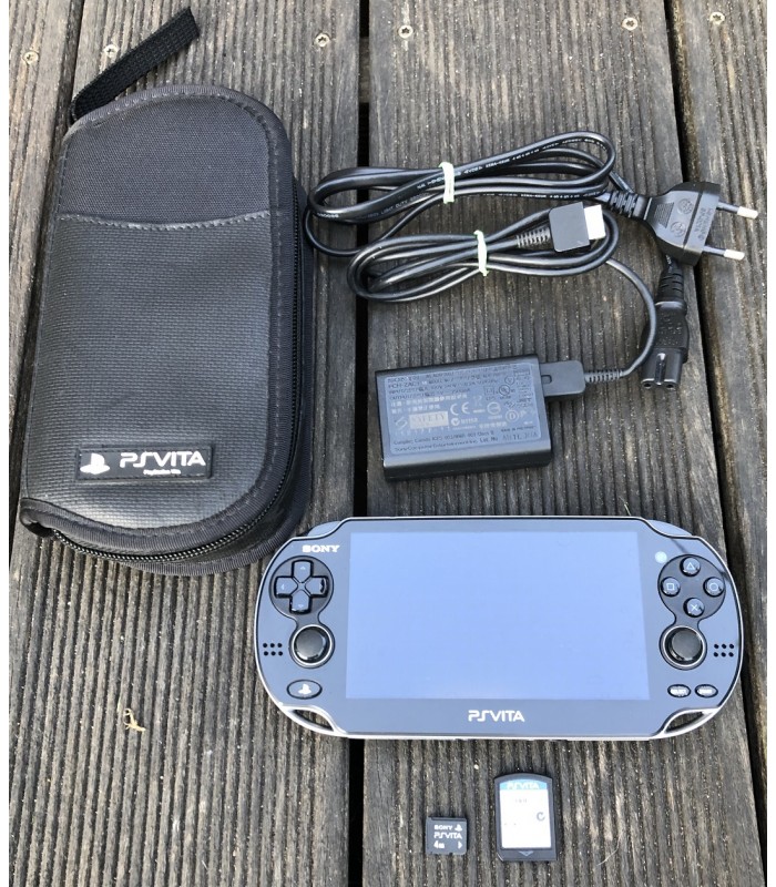 Konsola PS Vita 1104 oryg. Karta 4GB Pokrowiec Gra