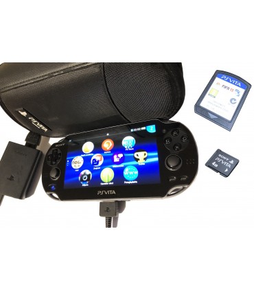 Konsola PS Vita 1104 oryg. Karta 4GB Pokrowiec Gra