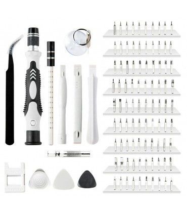 Zestaw narzędzi precyzyjnych śrubokręty Imbus Torx 110el kostki otwieraki