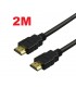 Kabel HDMI HDMI 2m Gold v1.4 3D 4K HD DVBT 2M