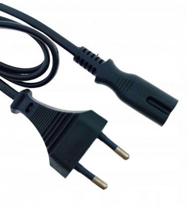 Kabel zasilający 3m ósemka C7 PC RTV AGD Konsole 3M