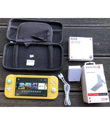 Konsola Nintendo Switch Lite Gry Karta 512GB Stan Ideał
