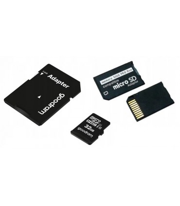 Karta 32GB + Adapter MS PRO DUO do PSP Goodram