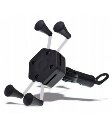 Uchwyt motocyklowy na telefon z USB 5V 12V