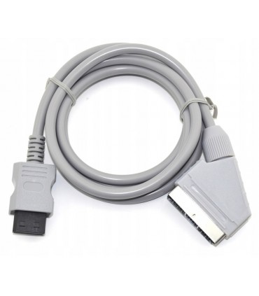 Kabel RGB Euro Scart PAL do konsoli Wii 1,8m Solidny przewód 
